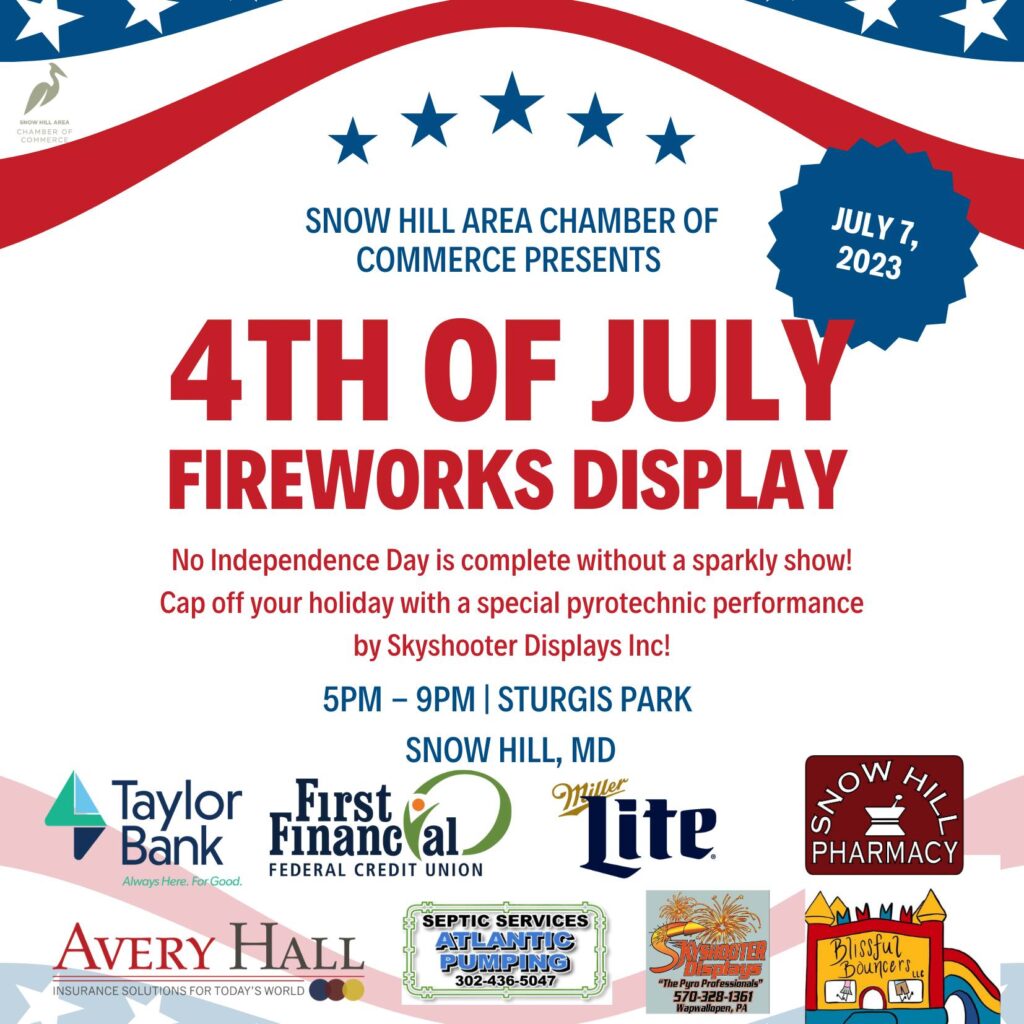 4th of July Fireworks Display Worcester County