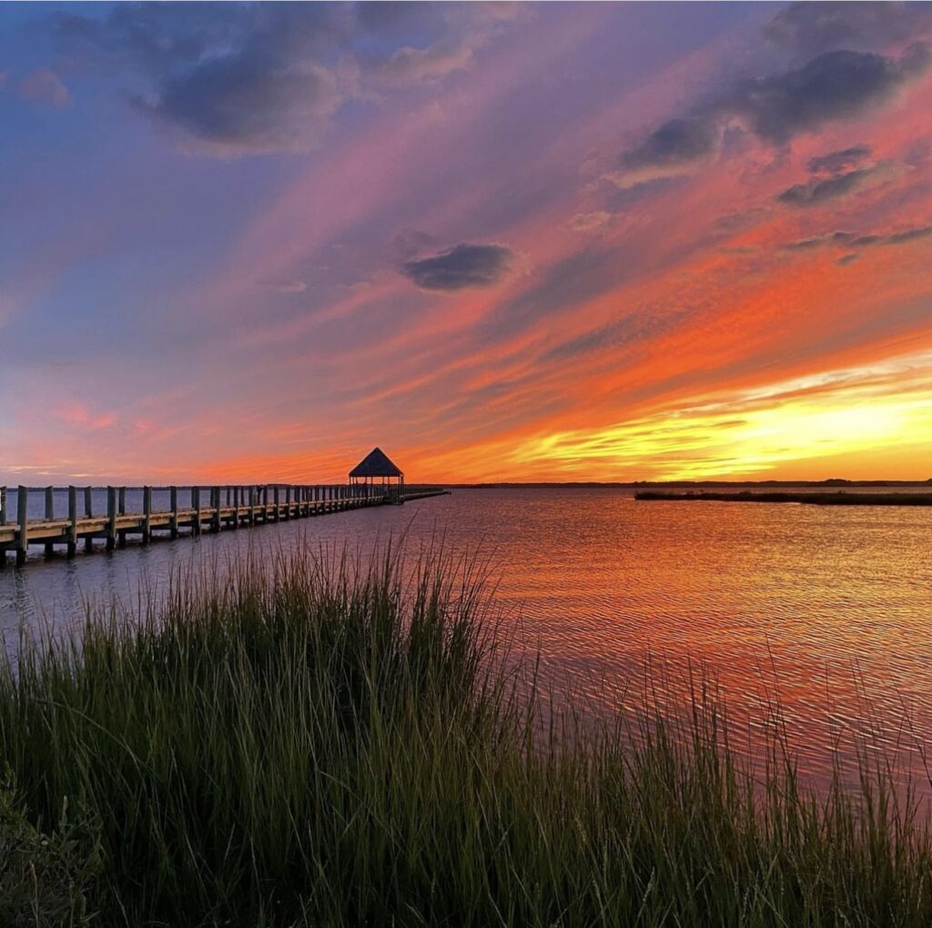 Sunset at Northside Park Pier