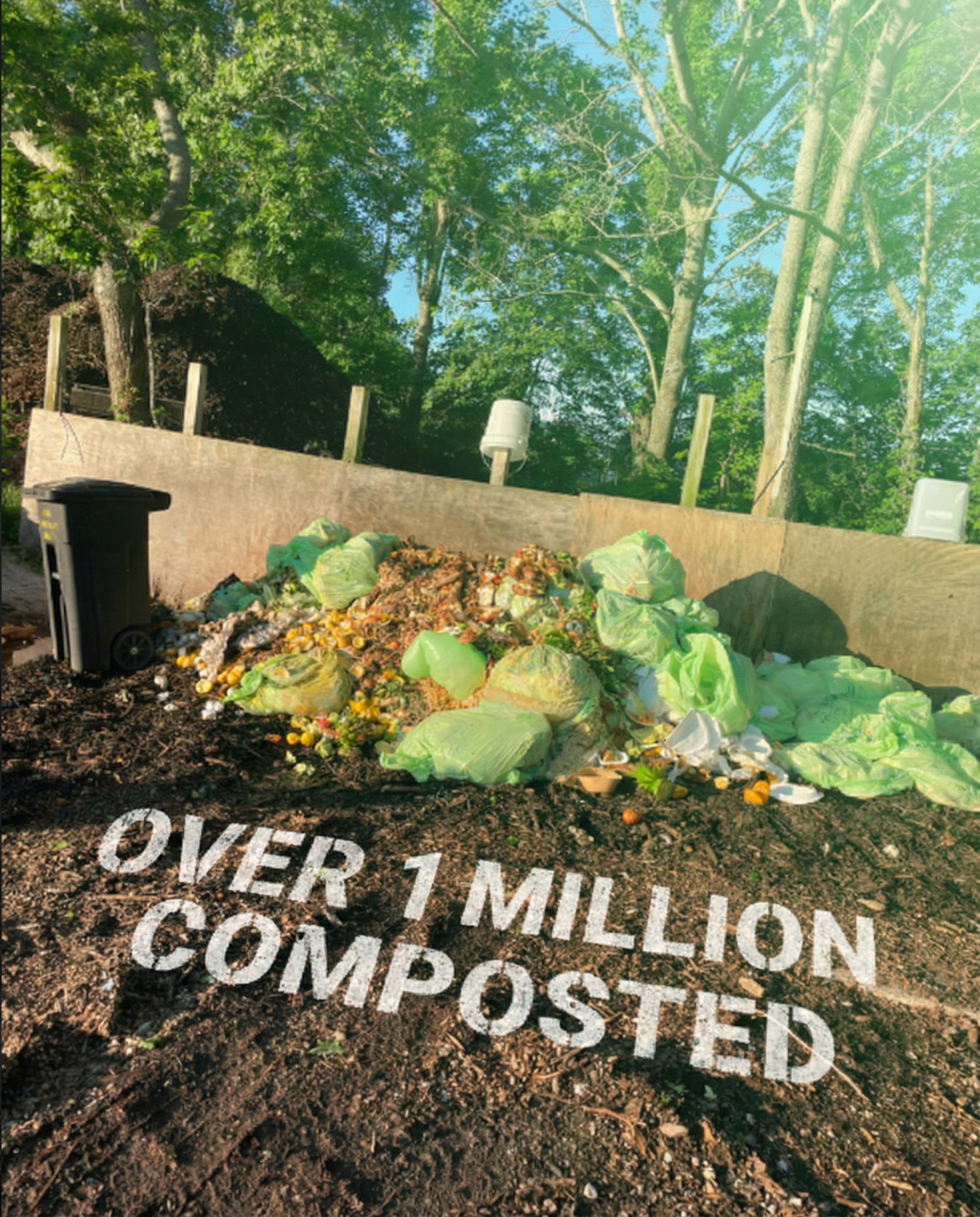 Over 1 Millions pounds of food waste composted in ocean city, md
